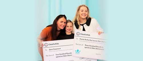 CLASSFORKIDS DANCING STAR WINNER!