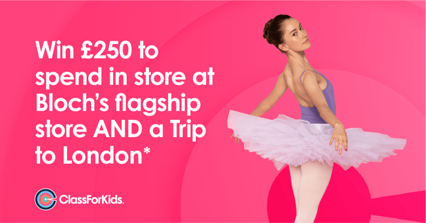 Win £250 to spend in store at Bloch’s flagship store AND a Trip to London*